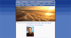 Desktop Screenshot of dirk-werner-psychotherapie.de